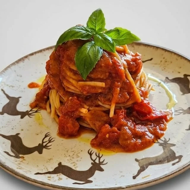 Tagliatelle al Ragù di Cervo